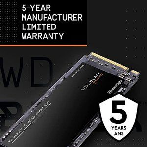 WD_Black SN750 1TB NVMe Internal Gaming SSD - Gen3 PCIe, M.2 2280, 3D NAND - WDS